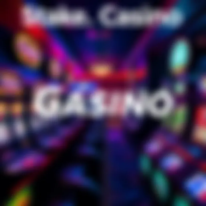 A critical image showing a casino with slot machines and a dark atmosphere reflecting concerns about fairness in games.