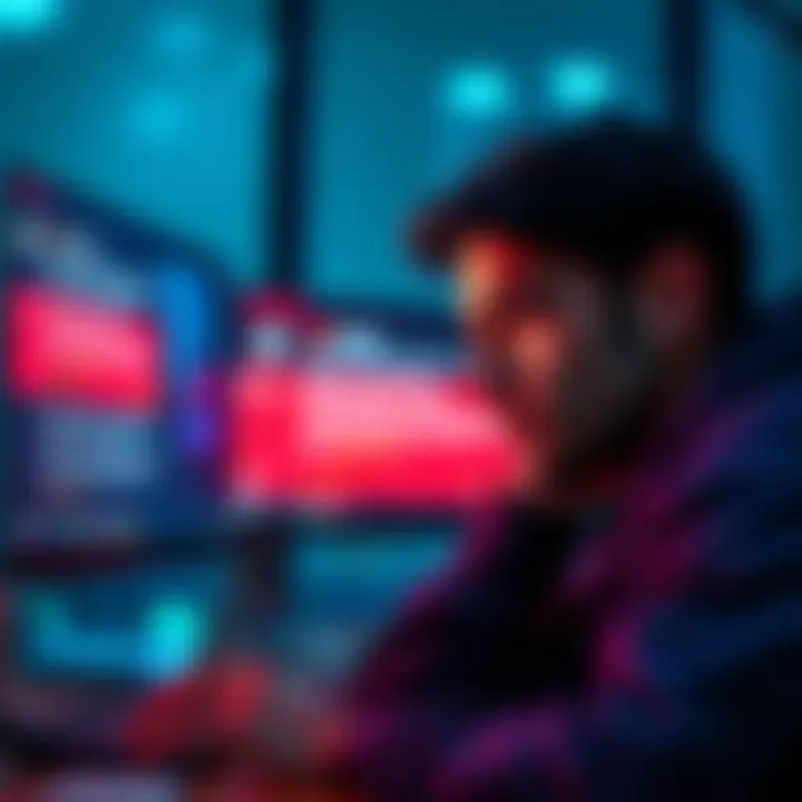 A frustrated user looking at a computer screen showing error messages related to INR deposits on Stake