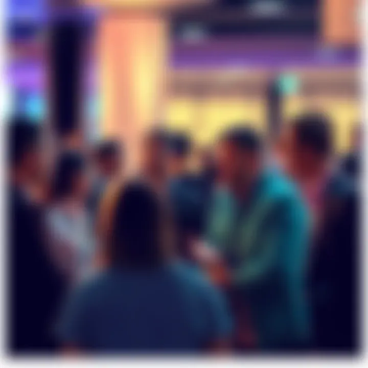 People engaging in a discussion about status matching in loyalty programs