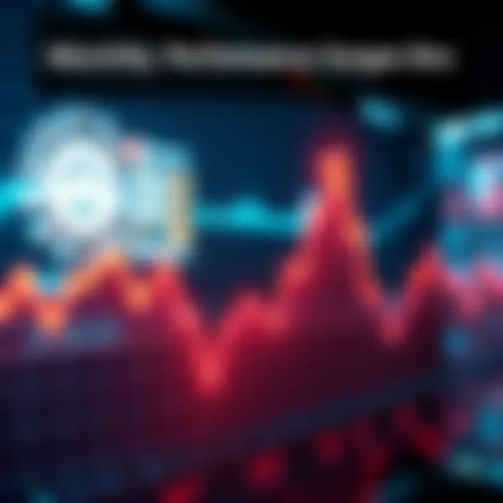 Stock market uptrend A graph showing a sharp increase in stock performance, indicating growth and momentum for investors.