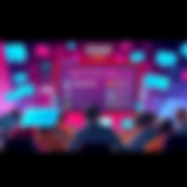 A group of streamers sharing codes on a forum, surrounded by gaming icons and chat bubbles.