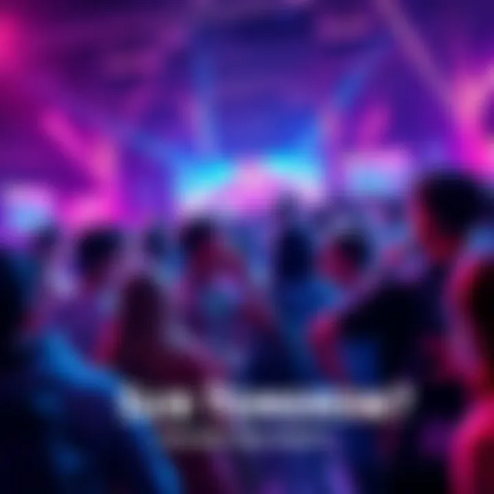 Excitement for Sub Tomorrow Event People gathering and discussing predictions for the Sub Tomorrow event, showing enthusiasm and anticipation.