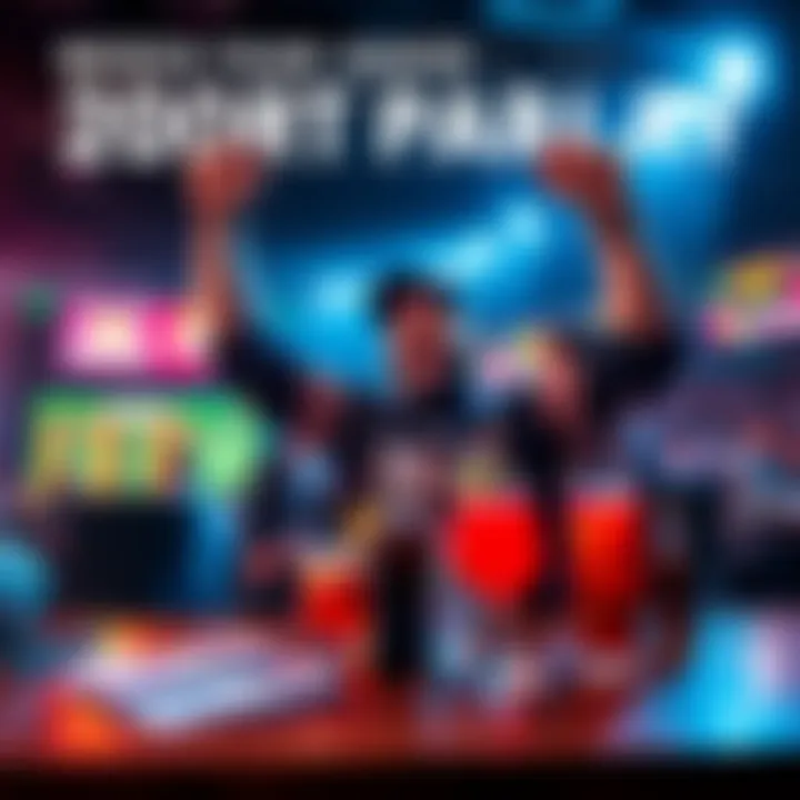 A person celebrating after winning a 20-game parlay bet, with sports betting tickets and drinks on a table.