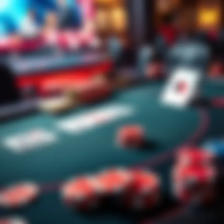 Suited Blackjack Table A suited blackjack table showing cards and chips, highlighting the 2:1 rule in play.