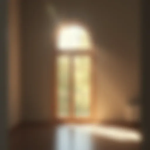Bright sunlight illuminating a room, highlighting the positive effects of natural light on mood and wellness