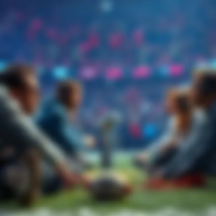 Fans sharing their Super Bowl predictions and picks online