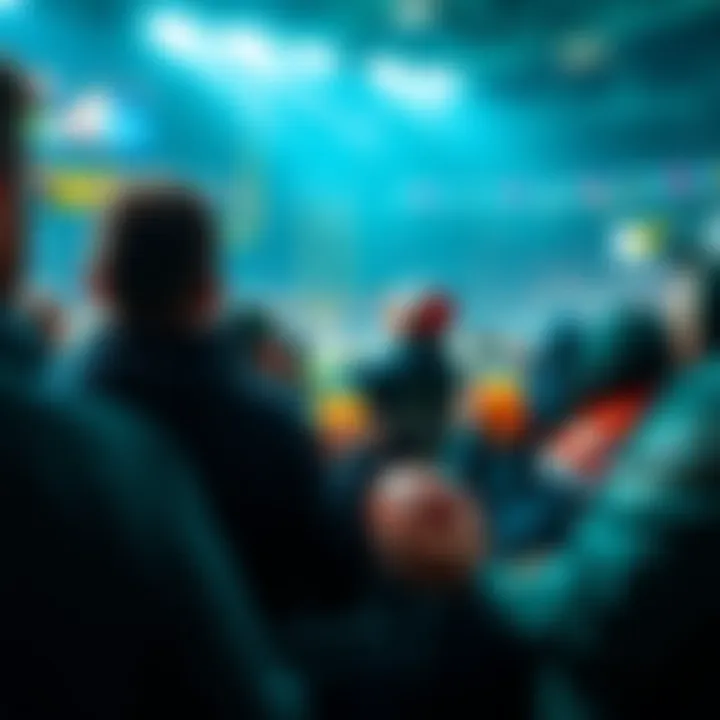 Fans celebrating and preparing for Super Bowl LX with snacks, drinks, and team gear.