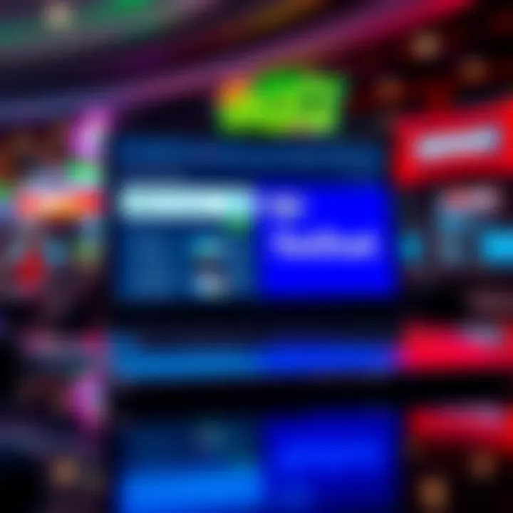 Switching Betting Platforms A laptop displaying betting options for BetMGM and FanDuel with DraftKings logo in the background