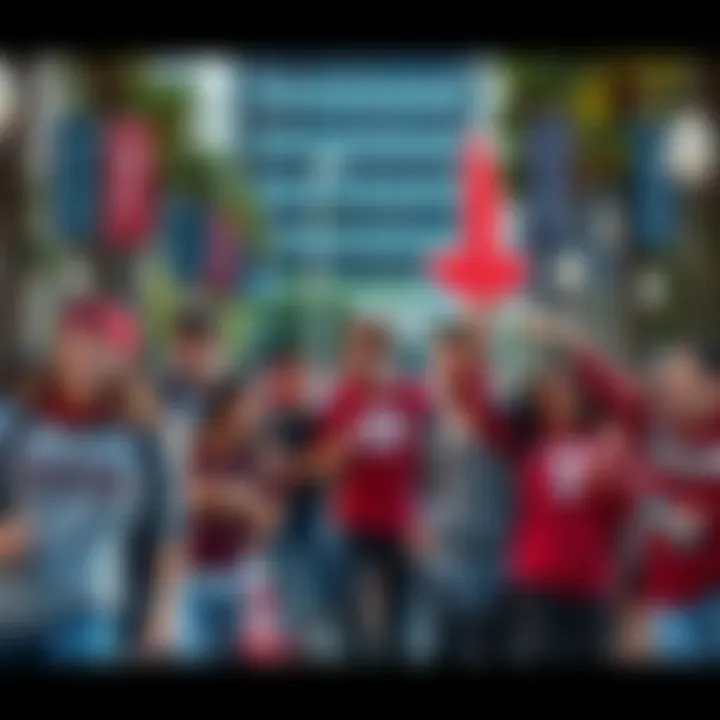 Texas A&M and University of Houston comparison Students from Texas A&M and the University of Houston engaging in campus activities, showcasing school spirit and differences in culture