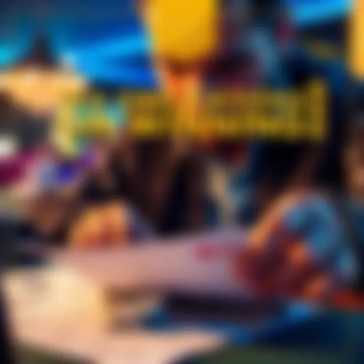 Person looking at tax forms with poker chips and money