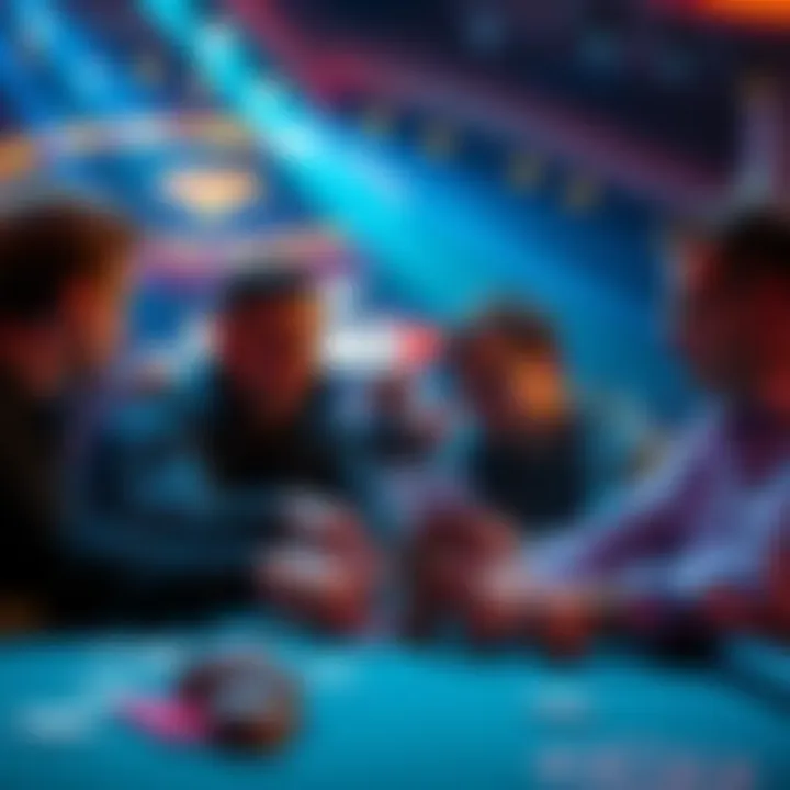 European poker players discussing strategies to claim tax refunds from the WSOP event