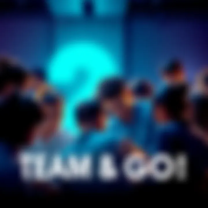 A diverse group of people working together, showcasing teamwork and unity, with a focus on two individuals collaborating closely.