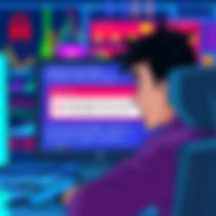 A computer screen showing a common error message with a person looking puzzled