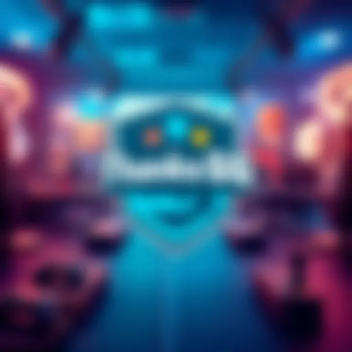 A graphic showing the ThanksGG tournament logo with gaming elements in the background