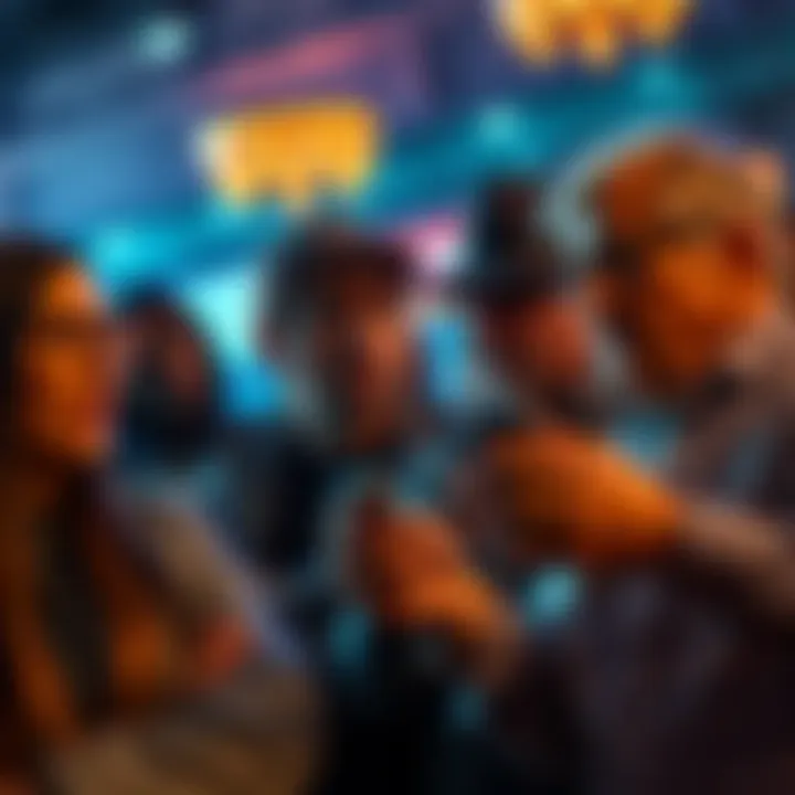 A disappointed group of people discussing Bovada's lack of Thanksgiving bonuses and high rollover requirements.