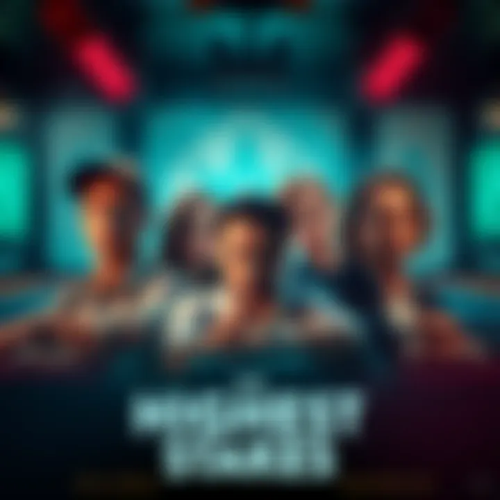 Trailer for The Highest Stakes Promotional image for The Highest Stakes featuring Seth Green and the cast
