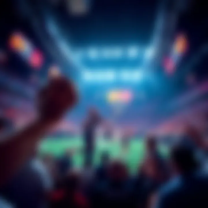 Players in action during a Thursday night football and basketball game, showcasing exciting plays and crowd reactions.