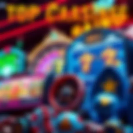 A selection of popular casino games with high RTP rates displayed together, highlighting their appeal to players