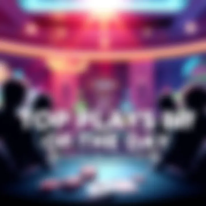 A graphic showing top game strategies and winning tips for players