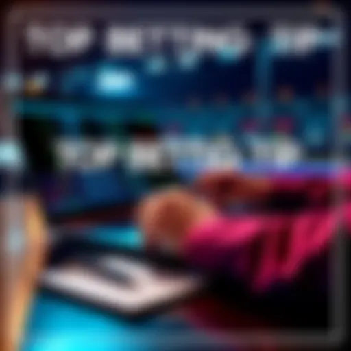 A person analyzing betting odds on a laptop with a notepad and pen beside them