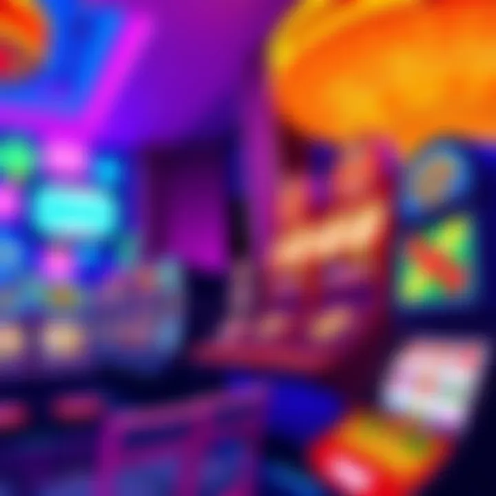 A colorful display of popular casino games including slots and table games on betMGM