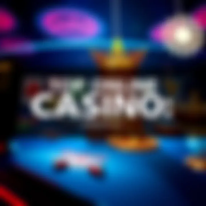 A selection of online casino logos and gaming options available in Australia
