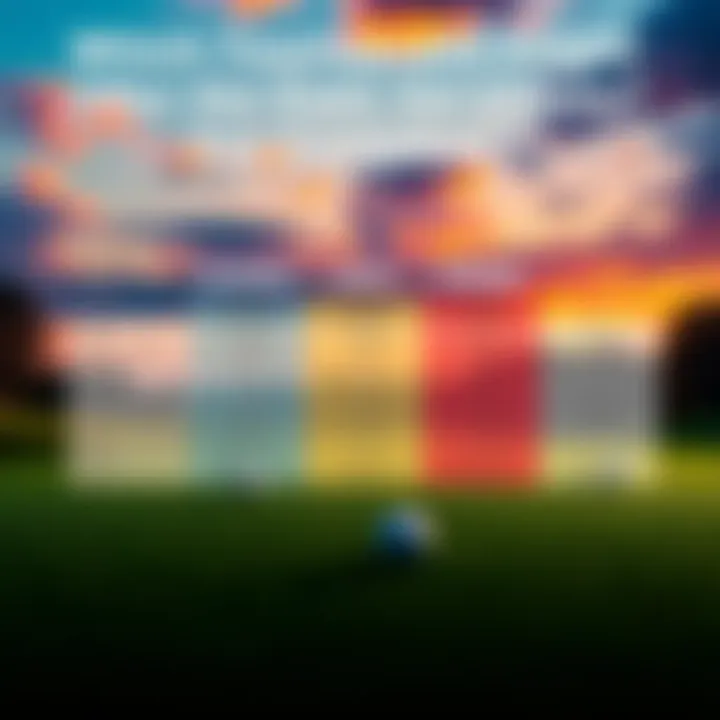 Tournament flight competition analysis A graphic comparing morning, noon, and evening tournament flight options for players looking for softer competition