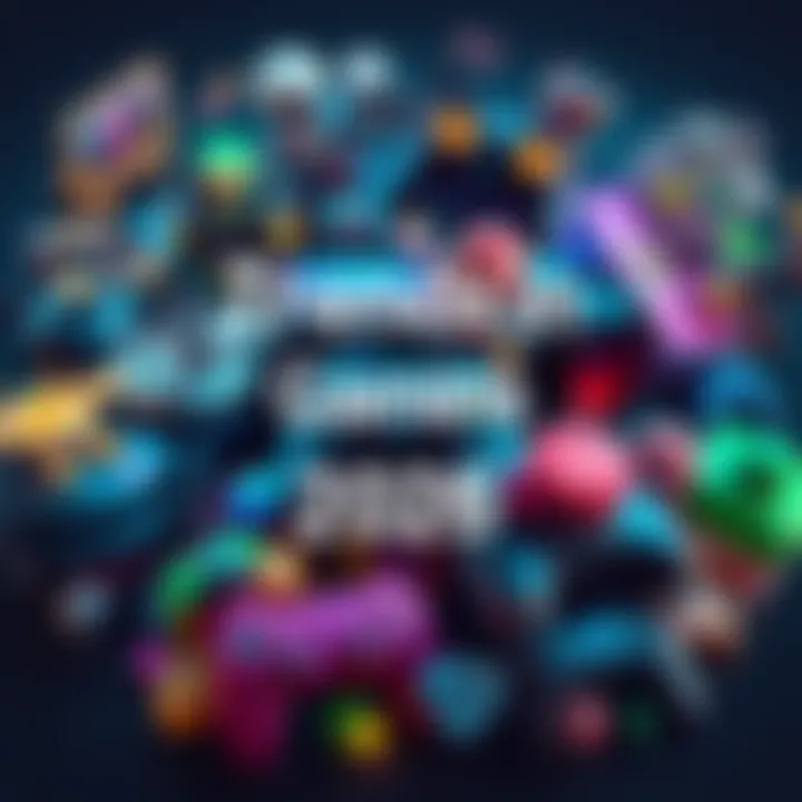 Trends in Online Gaming 2026 A collage of popular online games and gaming technology like VR headsets and mobile devices, representing current trends in online gaming