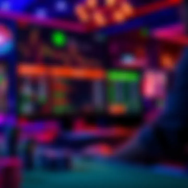 Trust in RNG for Poker A visual representation of a poker player interacting with a computer screen displaying real-time RNG data, highlighting seed and nonce information to show game fairness.