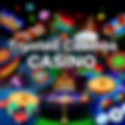 A collage of popular online casino logos and gaming scenes in South Africa