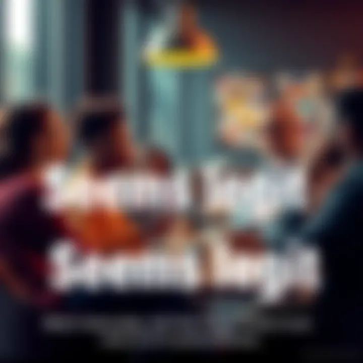 A diverse group of people discussing the phrase 'Seems legit' over coffee, reflecting on trust in everyday situations.