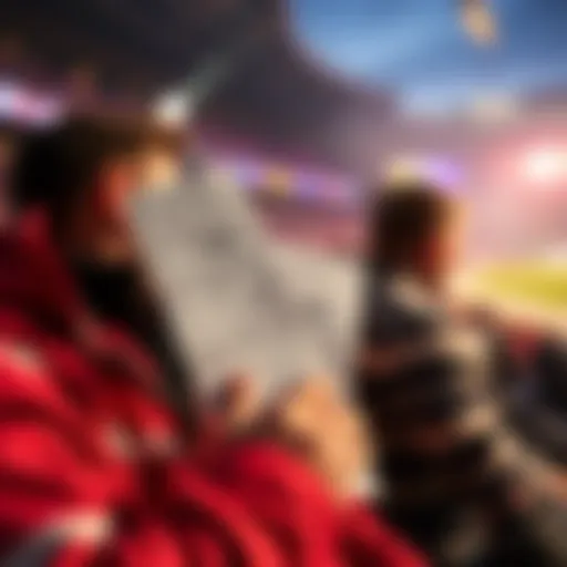 Graphic showing two betting tickets each labeled +1728, with visuals of confused bettors in the background