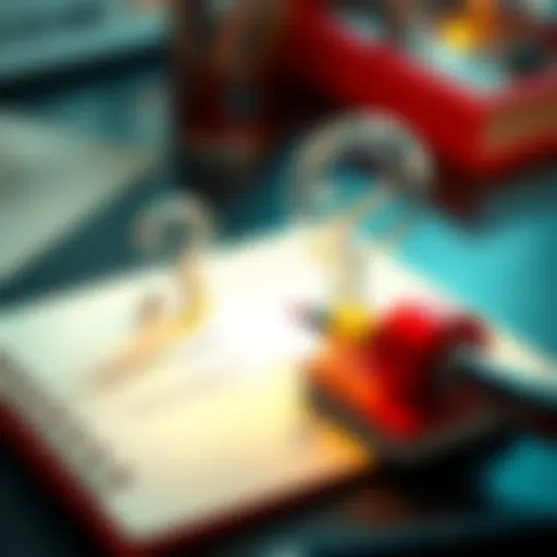 Two thought-provoking questions displayed on a notepad, inspiring reflection and discussion