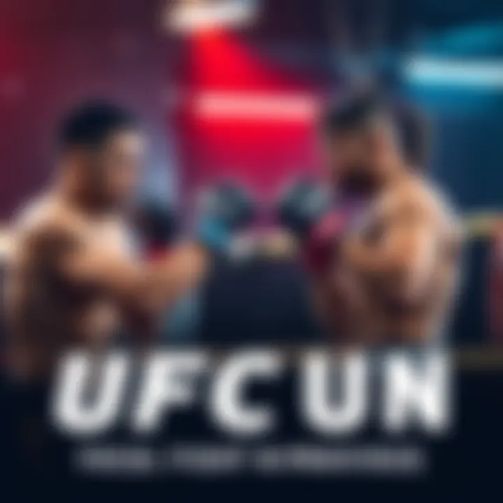 Two UFC fighters training in the gym, showcasing their skills before the fight in Macau.
