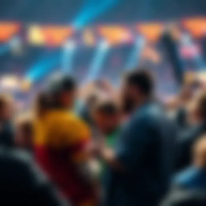 Fans checking the UFC London betting slate with excitement
