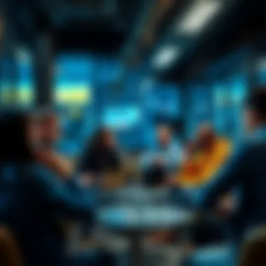 A group of people discussing the concept of a shitreg in a casual setting, sharing ideas and viewpoints.