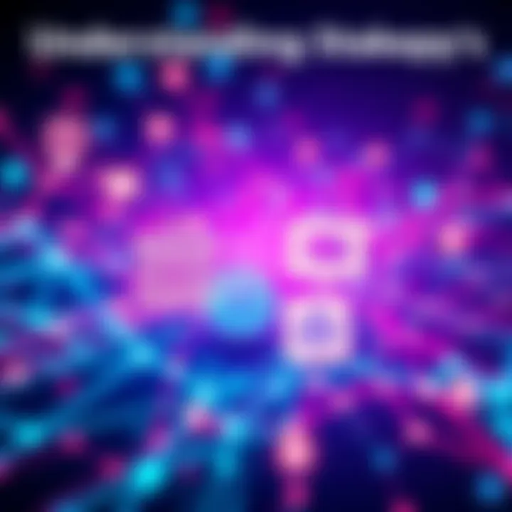 Understanding Stakepy's Impact A graphic representation showing how Stakepy influences the digital space with interconnected lines and icons symbolizing technology and trends.