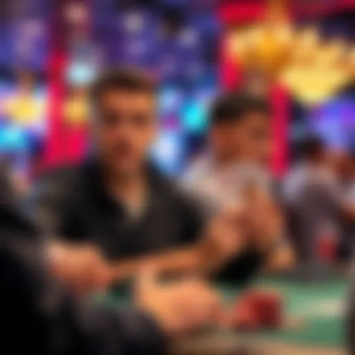 A poker player looking surprised after making a quick check back in a game at ClubWPTGold, with chips on the table and cards in hand.
