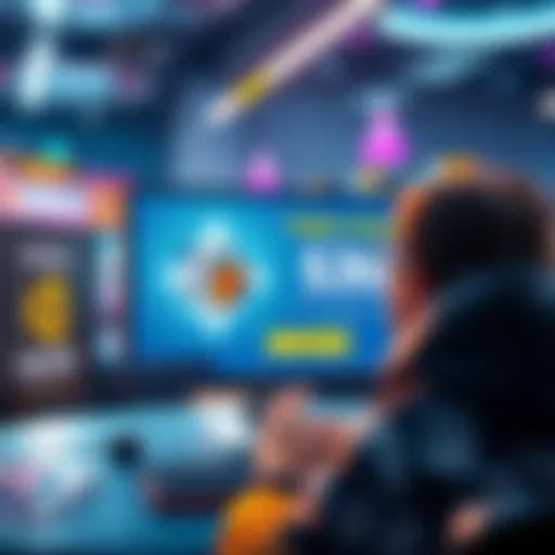A player is excitedly looking at a computer screen displaying the Puffer 3 game with a $30 bonus notification