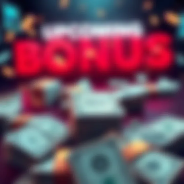 Upcoming Bonus Cash Illustration of cash bonuses with calendar marks indicating upcoming dates