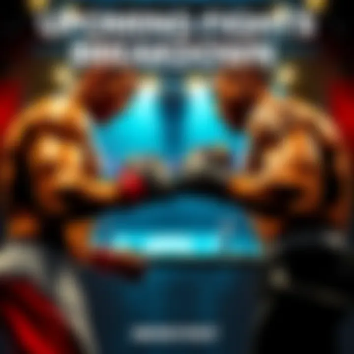 Fighters competing in upcoming MMA bouts, featuring Gomis and Miller in an intense match preparation setting