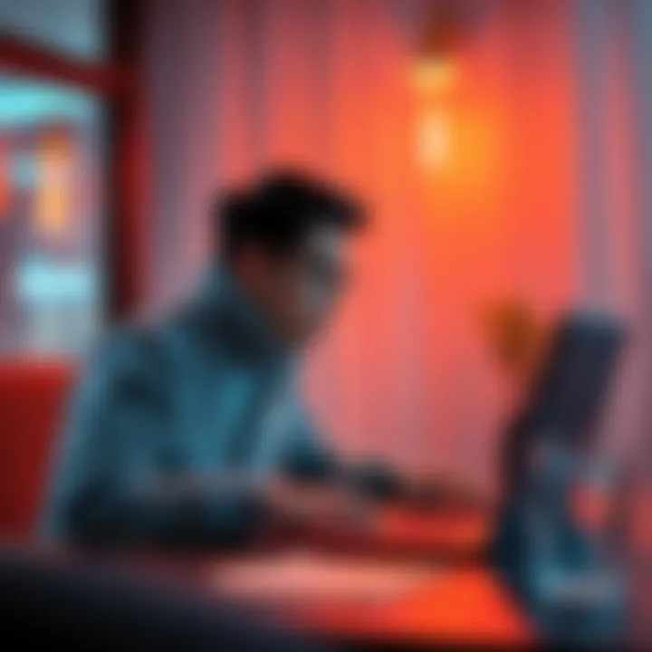 A person updating their bank details and personal information on a laptop, contemplating the impact on their withdrawal process from 1win.