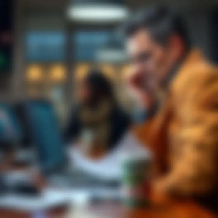 User expressing frustration about betting rules A person sitting at a desk with a frustrated expression, looking at a laptop displaying betting options, with documents scattered around them.