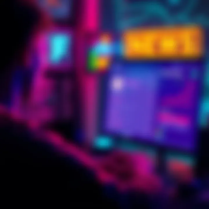 A person looking at a computer screen with PrizePicks account flagged for review