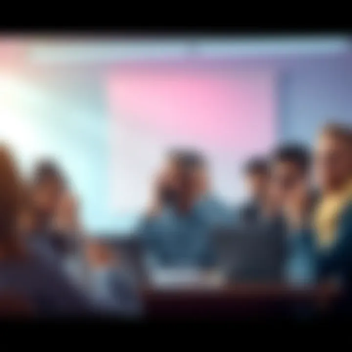 Users frustrated over payment dispute Group of people expressing frustration about unpaid compensation due to a site glitch in a meeting
