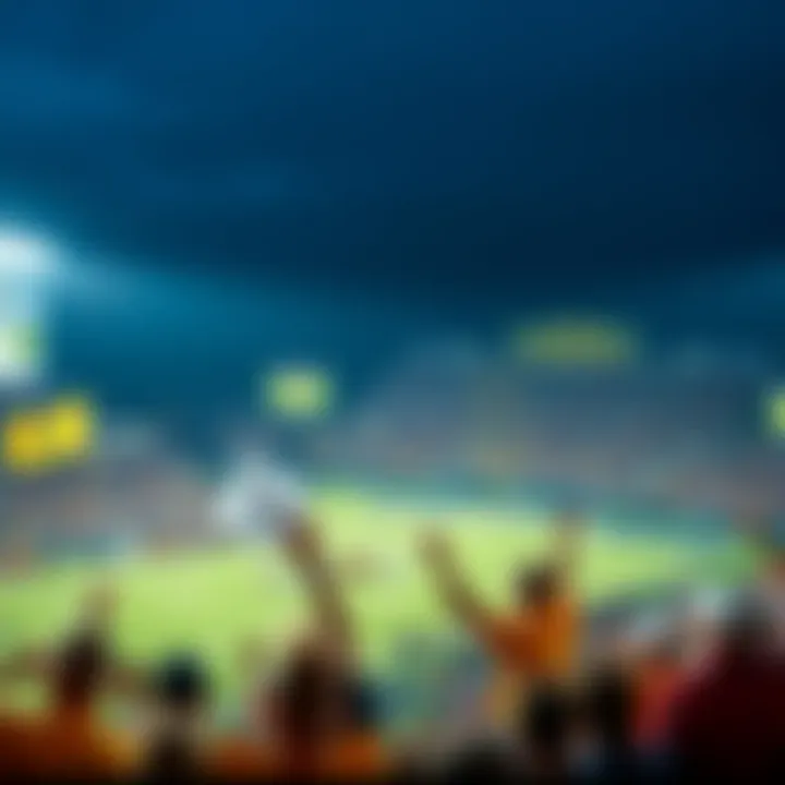 Fans cheering for Vandy at a football game, showing team spirit and excitement