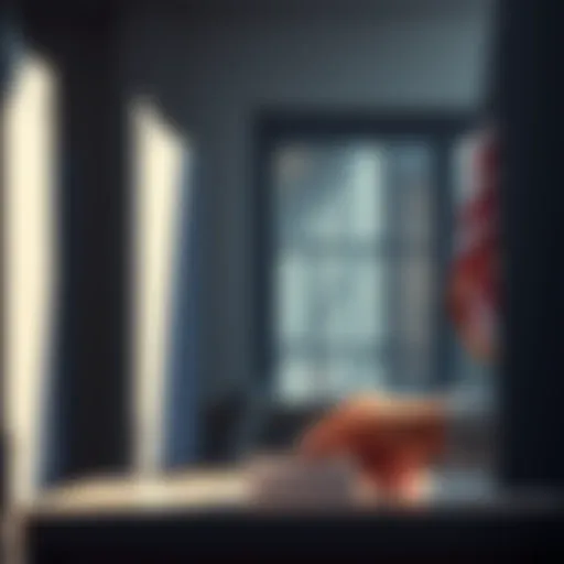 A voter casting a ballot in a voting booth, symbolizing the upcoming vote for Zion in 2026