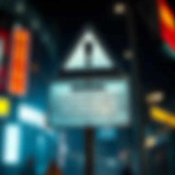 Warning Sign About Themoneyfactory.com A warning sign displaying issues with withdrawals and support related to themoneyfactory.com