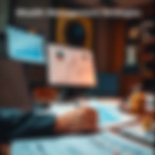 A person analyzing financial charts and documents at a desk, representing wealth management strategies