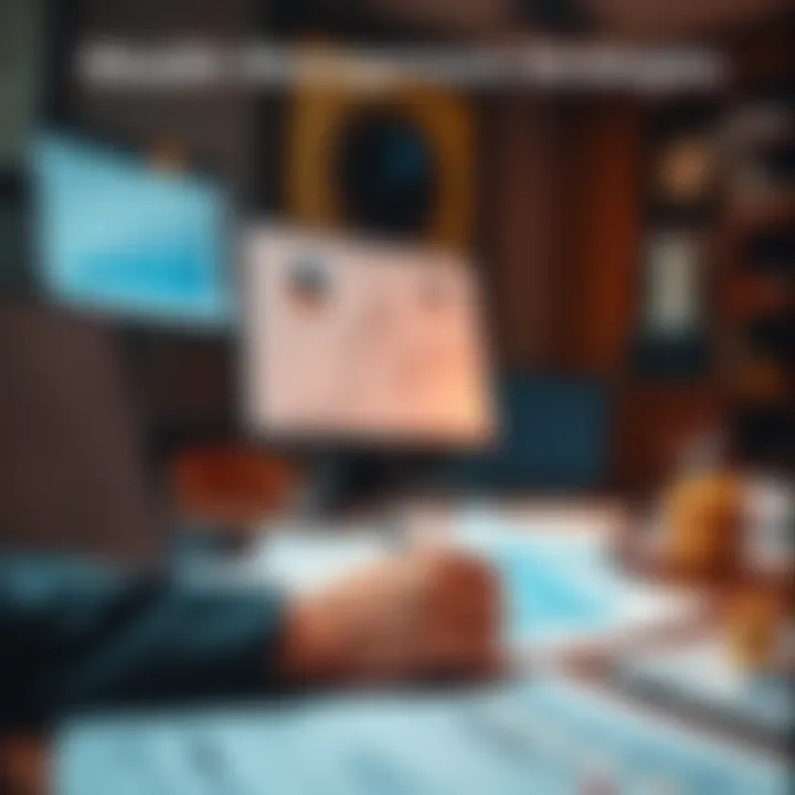 A person analyzing financial charts and documents at a desk, representing wealth management strategies